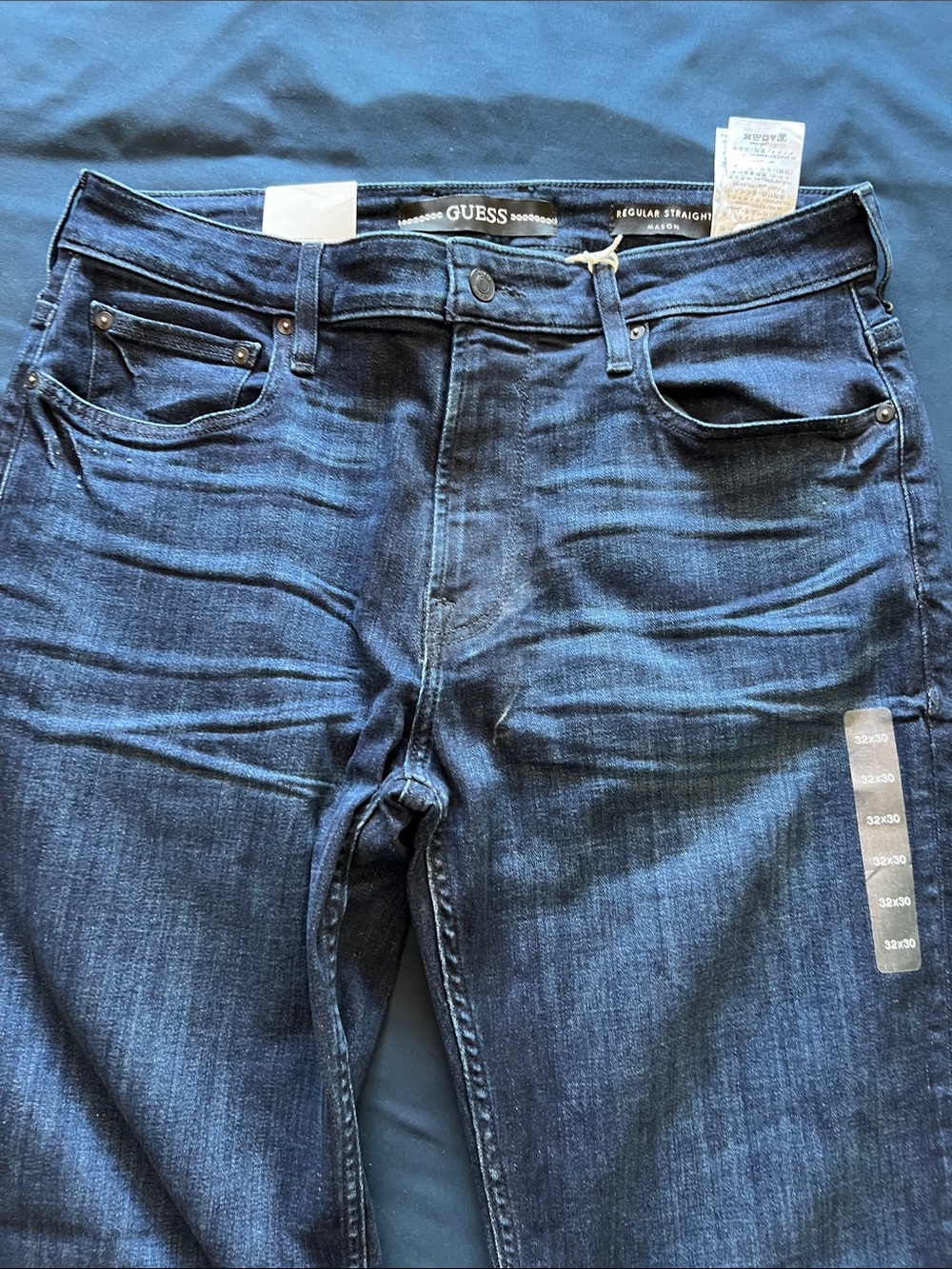 Guess Men’s Indigo Straight Jeans